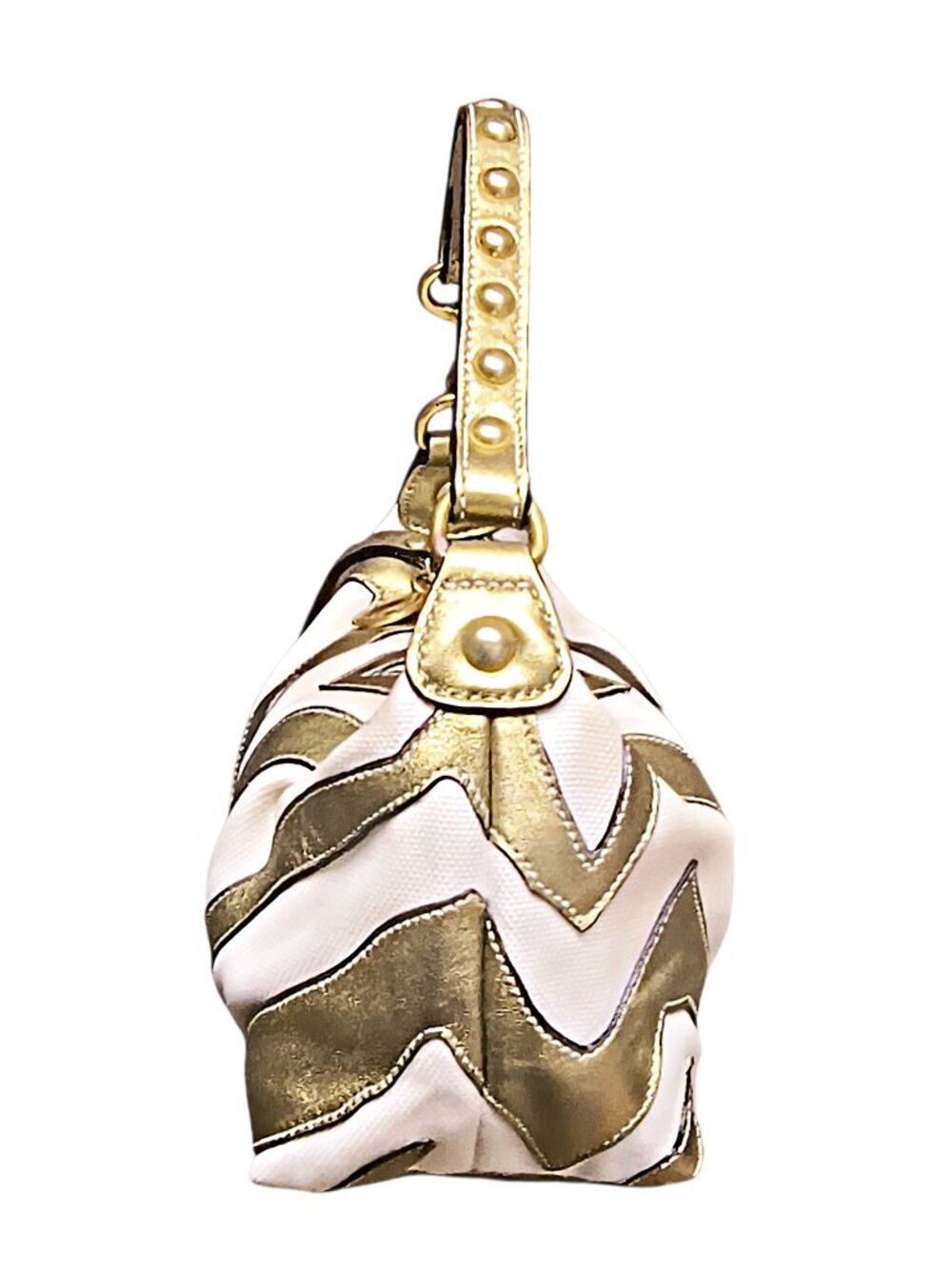 Coach Zebra Print Demi Bag - Picture 6 of 9